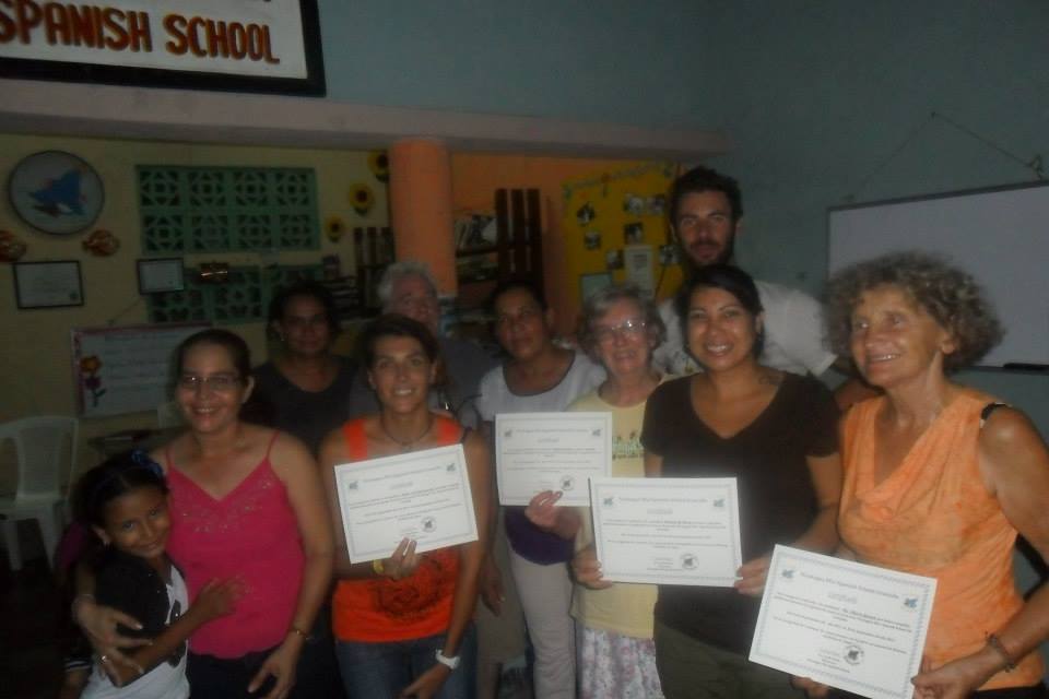 Estudiantes en Masaya